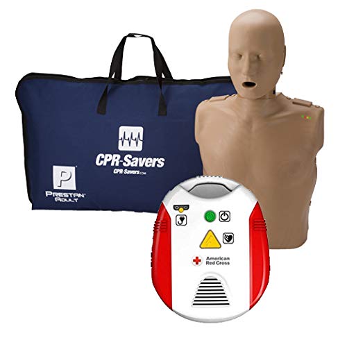 Prestan Adult Manikin (Dark) + Red Cross Trainer