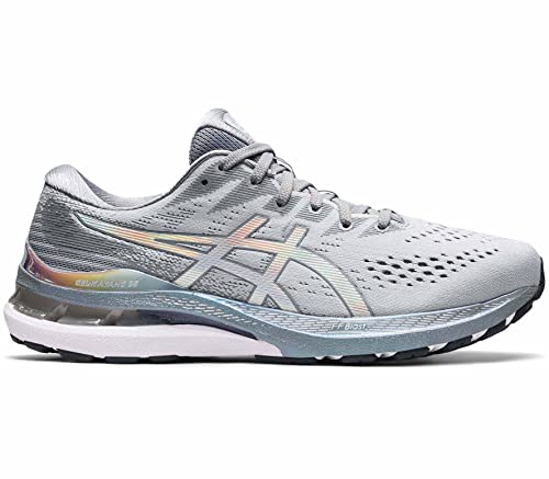 ASICS Gel-Kayano 28 Platinum Grey Synthetic Mens Running Trainers 1011B291_020
