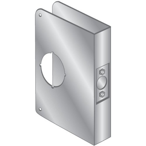 Pro-Lok 13 Inch Steel Latch Protector With Anti-Spread Pins - Security For Out-Swinging Doors