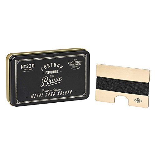 Gentlemen's Hardware Porte-Cartes de crédit en métal Fin Cover