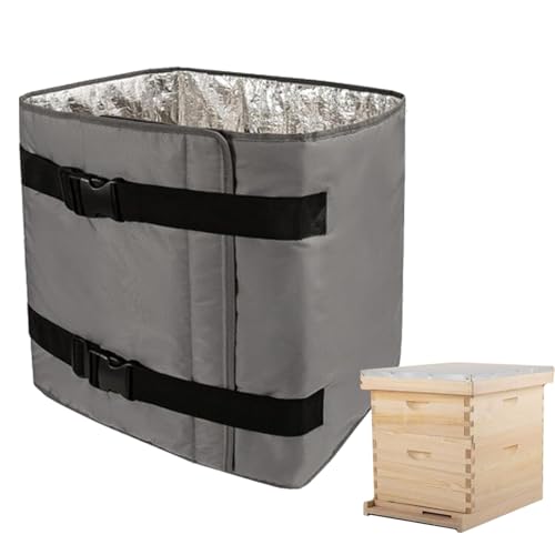 Bee Hive Box Wrap | Insulated Beehive Frame Wrap Windproof Cover - Outdoor Beekeeping Supplies, Warm Insulation for Lawn Patio Yard Farm Garden