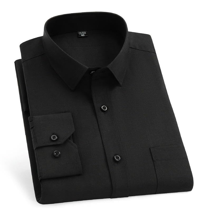 Camisa de manga larga de algodón transpirable que evita el calor 6