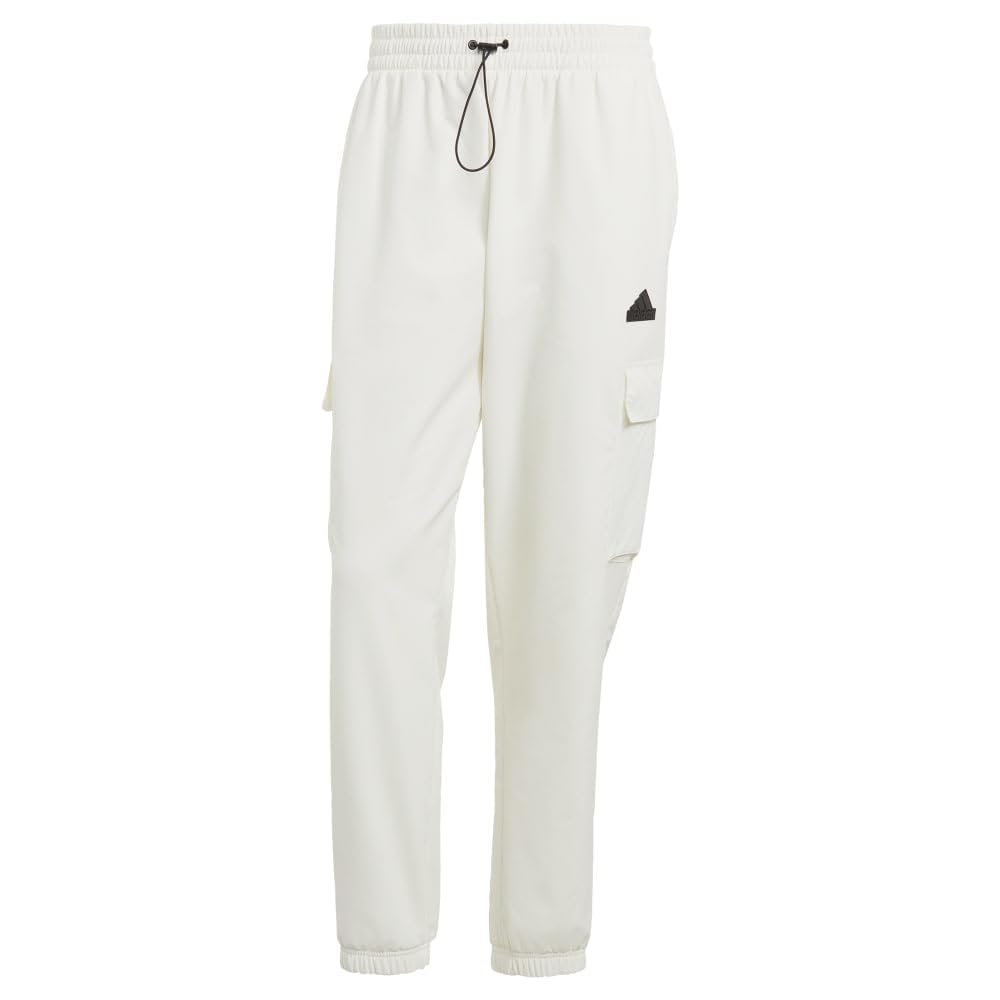 City Escape Premium Cargo Pants Off-White