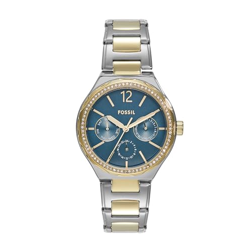 Fossil Stainless Steel Analog Blue Dial Womens Watch-Bq3948 (B0CXJH3SQD) Amazon Price History, Amazon Price Tracker
