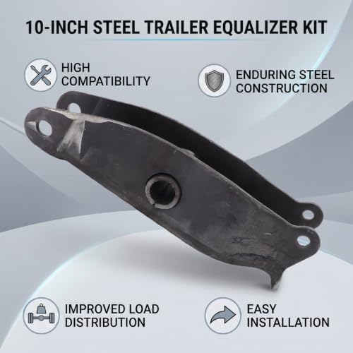 Ecualizador de remolque de 10 pulgadas compatible con kit 013-004-00-KIT 5
