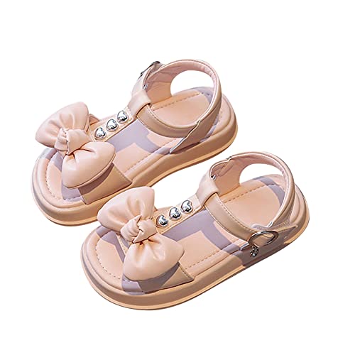 Generic Kids Baby Summer Girls Sandals Love Bow Design Princess Shoes Dress Flat Shoes Little Child/Big Kids 2 Flip Flops - Main Image