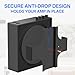 Slim Wall Mount for Sonos Amp Mount Bracket, Black Steel Mount for Sonos Wireless Amplifier Mounting Bracket