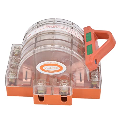 Generic Blade Switch, 3 Pole Blade Switch Transparent Housing for Power Switch, Genericsygnbq53eh