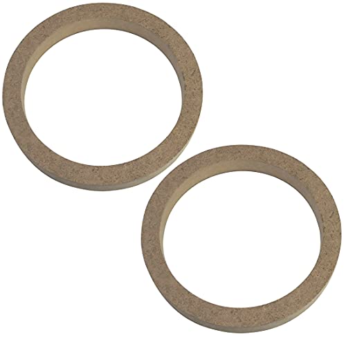 Adaptateurs de haut-parleurs Ø165mm AERZETIX C52044 en MDF pour portière de voiture