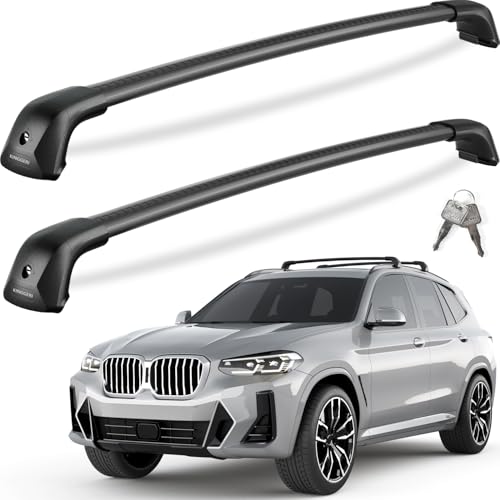 KINGGERI Roof Rack Cross Bars for BMW X3 G01 2018-2026