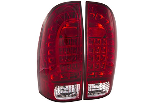 Ajp Distributors Led Tail Lights Brake Stop Running Signal Driving Lamps Taillights Assembly Pair Compatible/Replacement For Tacoma Pickup Truck 2005 2006 2007 2008 2009 2010 2011 2012 2013 2014 2015 #TOP7