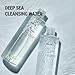 ROVECTIN Aqua Deep Cleansing Water (13.5fl.oz, 400ml)- Impurities Remover from Ocean deep with Hyaluronic Acid and Marine Plants from Jeju Island