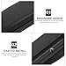 FOMIYES 2pcs Wheelchair Armrest Pads Comfortable Cushions for Wheelchair Parts Easy to Install Release Pressure Shoulders and Neck