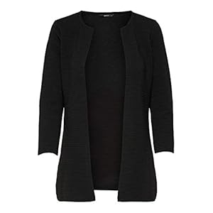 ONLY Vrouwelijk gebreid vest, lang, casual