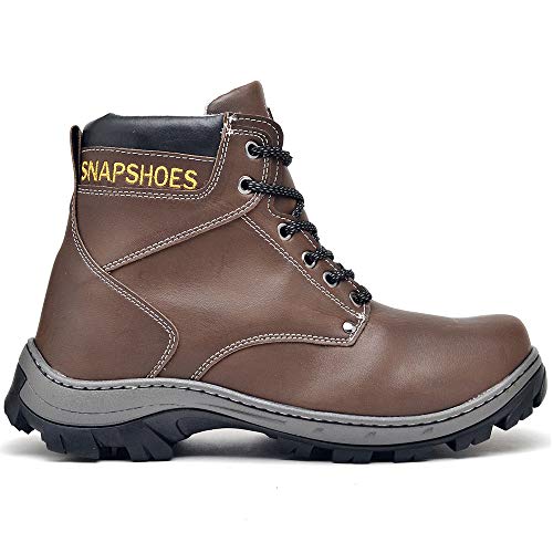 Bota Masculina SnapShoes Marrom 42