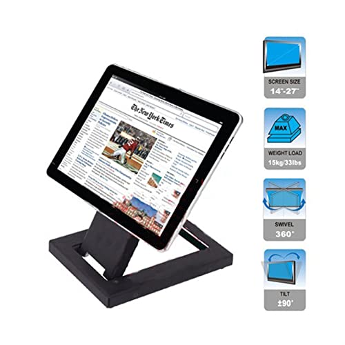 Écran tactile de 14 24 pouces support bureau mural double moniteur réglable