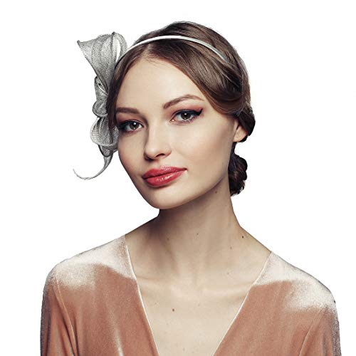 Black Bow Fascinator Hats For Women Tea Party Wedding Cocktail Derby Headwear #TOP3