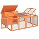 vidaXL Kaninchenstall Kaninchenställe Outdoor Kaninchenstall