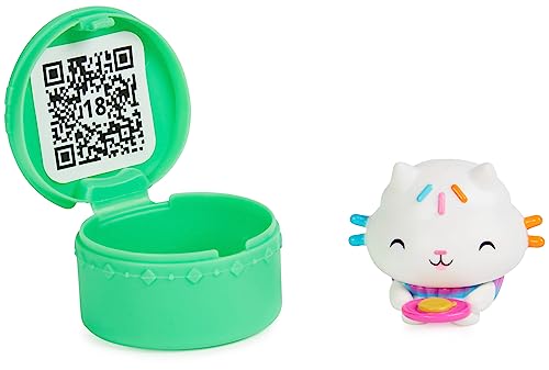 Gabby et la Maison Magique - Gabby Dollhouse - PACK 2 FIGURINES ET ACCESSOIRES - Coffret Pâtisseries - Gabby, 1 Figurine Chat Et Accessoires - Dessin Animé Jouet Gabby Chat - Jouet Enfant 3 Ans et +