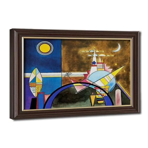 Poster Kandinsky Grande Porte de Kiev affiche toile théâtre Dessau Moussorgski