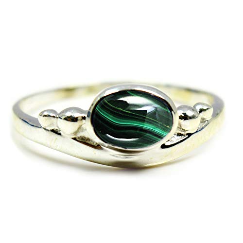 Elija su color auténticas piedras preciosas anillos forma ovalada hecha a mano joyería de plata de ley tamaño H a Z, Piedra, Labradorita Natural Cover