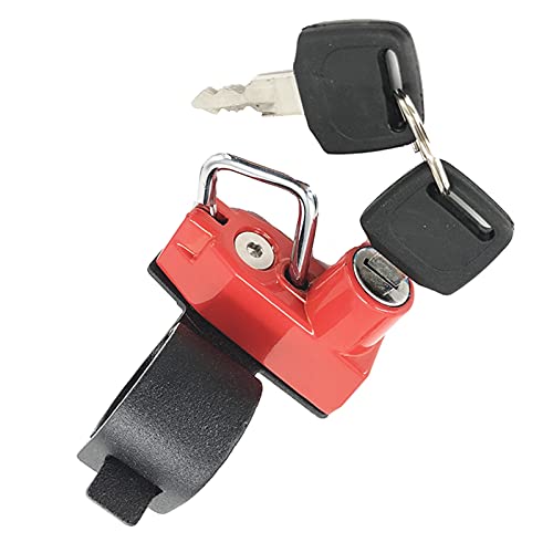 Serrure de casque de moto pour BMW F800GS F700GS F650GS antivol latéral de sécurité avec 2 clés