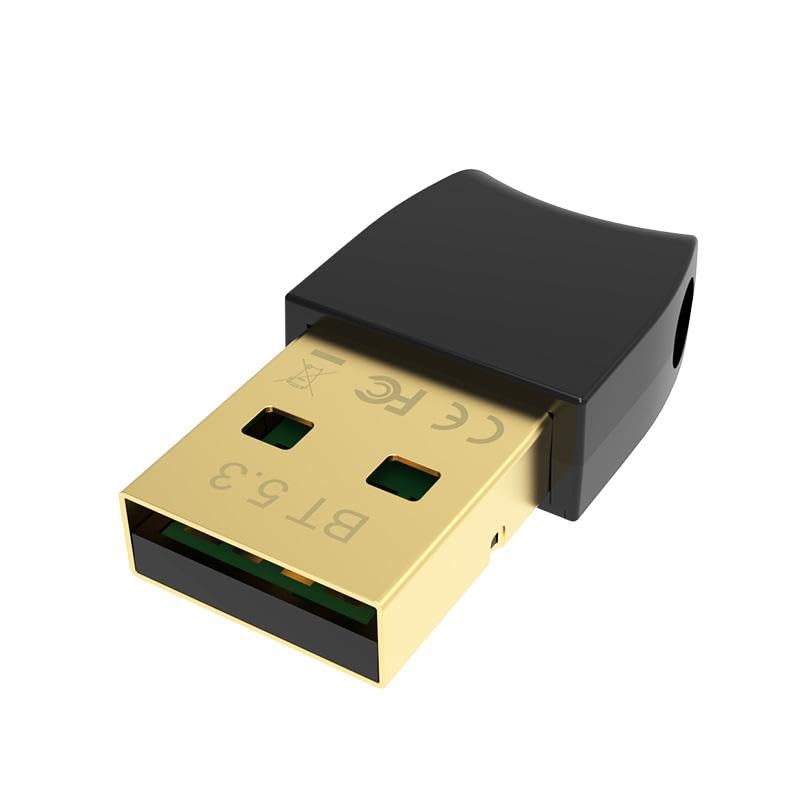 Alfalink AL-BL5.3 Bluetooth V5.3 Usb Mini Bluetooth Adaptör Dongle 20Mt Kablosuz Adaptör ( ÇOKLU CİHAZ DESTEĞİ SAĞLAR ) Win7/8/10/11 Tak Çalıştır ( PC İçindir)