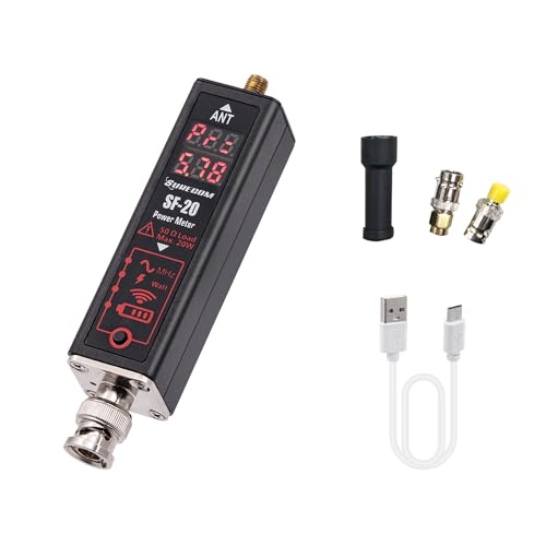 Image of Mcbazel Surecom SF-20 0.1-20W RF 100-525MHz Handheld Power Meter with Frequency Counter