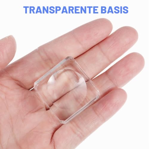 BESPORTBLE Kristall Klarer Kugelständer: 3x3x1.6cm Glaskugel Halter Display Basis Für Glaskugel Fotografie Und Dekoration