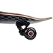 Retrospec Alameda Skateboard Complete with Abec-7 Bearings & Canadian Maple Deck, Black/Gray Checker
