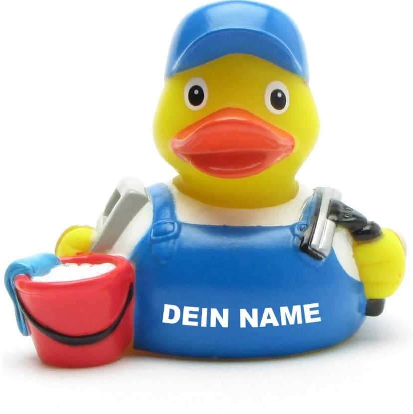 Bath Duck - Personalised (Window Cleaner Duck)