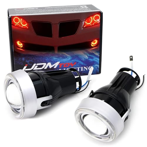 Kit de luces antiniebla proyectores LED 3 pulg. rojo