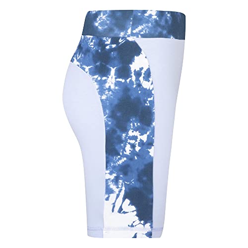 Jordan Girl's Cloud Dye Blocked Bike Shorts (Little Kids/Big Kids) Light Marine SM (7 Little Kid)4