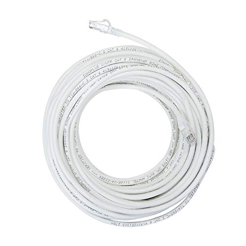 Rolo de 20 metros Cabo SohoPlus Furukawa Cat6 crimpado RJ45 Branco