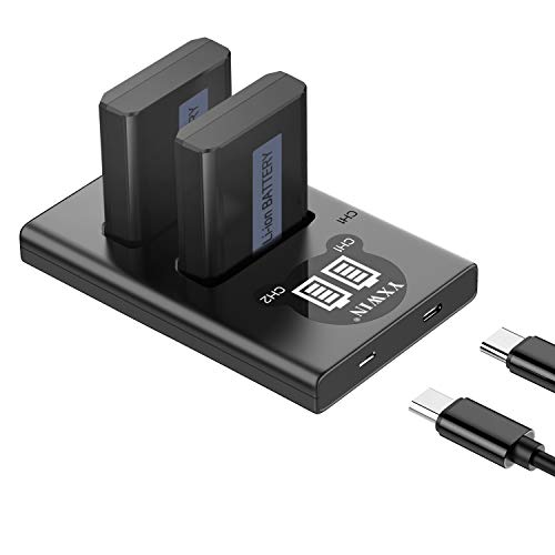 NP-FW50 YXWIN Camera Battery Charger Set and Batteries for Sony A6000, A6500, A6300