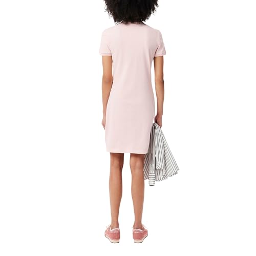 Image of Lacoste Women's Slim Fit Stretch Petit Pique Polo Dress