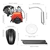 4 Stroke Bicycle Engine Kit, 49CC Motorized Bike Kit, Bicycle Conversion Kit, Scooter Engine Conversion Kit, Air-Cooled Bicycle Engine Motor with Adjustable Throttle Cable, for 26-Inch Adult Bikes #1