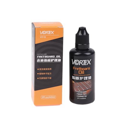 Gitarren-Griffbrett-Öl, Griffbrett-Pflege, tragbare Gitarrenreinigungspolitur und Ölpflege-Flüssigkeitsset für Musikinstrument-Zubehör