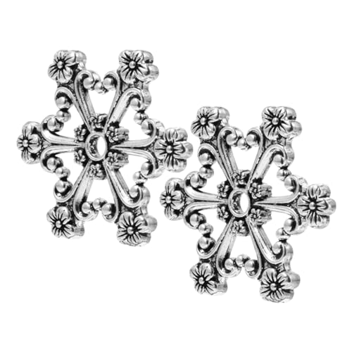 STOBOK 2pcs Cross Stitch Thread Holder Metal Floss Organizer Embroidery Floss Organizer for Bobbins Winding Board Thread Winding Tool