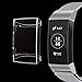 Minfex Compatible with Fitbit Charge 3 Screen Protector, Chargeable Protective Case Soft&Slim TPU Cover Frame Sport Accessories for Fitbit Charge 3/Charge 3 SE 2 Pack Transparent
