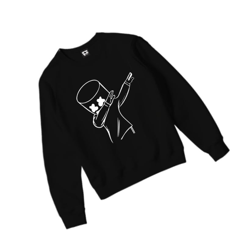 Image of Printed Full Sleeve Round Neck Sweatshirt for Boys & Girls