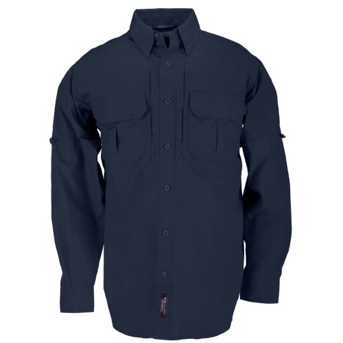 5.11 Tactical Tactical Long-Sleeve Shirt, Fire Navy, X-Large