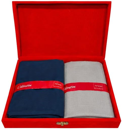 Unstitched Shirt and Trouser Fabric Combo for Men | Premium Formal Shirting & Suiting Material Set | Tailoring Fabric with Luxury Gift Box | Office Wear & Occasion Wear-image-25