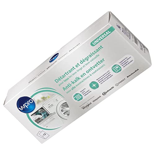 Detartrant Wpro X12 Référence : 484000008801 Pour Lave Linge W-pro