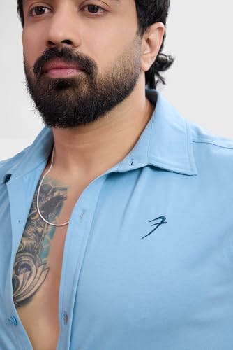 Image of FUAARK Mens Slim Fit Breathable, Lightweight & Stretchable Shirt for Casual wear
