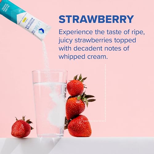 Image of Liquid I.V. Hydration Multiplier - Strawberry - Hydration Powder Packets | Electrolyte Drink Mix | Easy Open Single-Serving Stick | Non-GMO | 15 Sticks