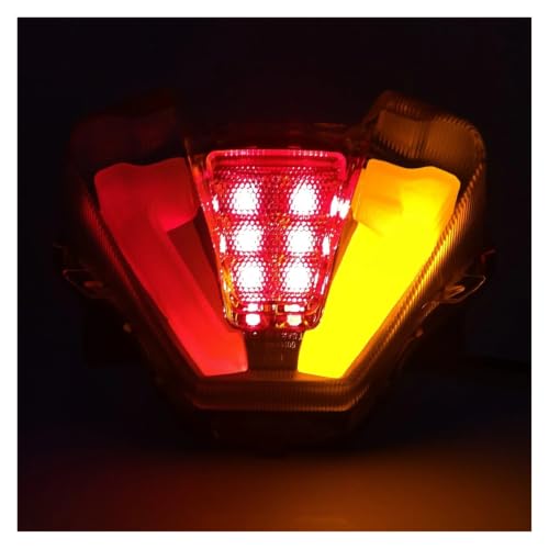 Luz trasera LED para MT-07 que elimina intermitentes originales de brazo rotos 7