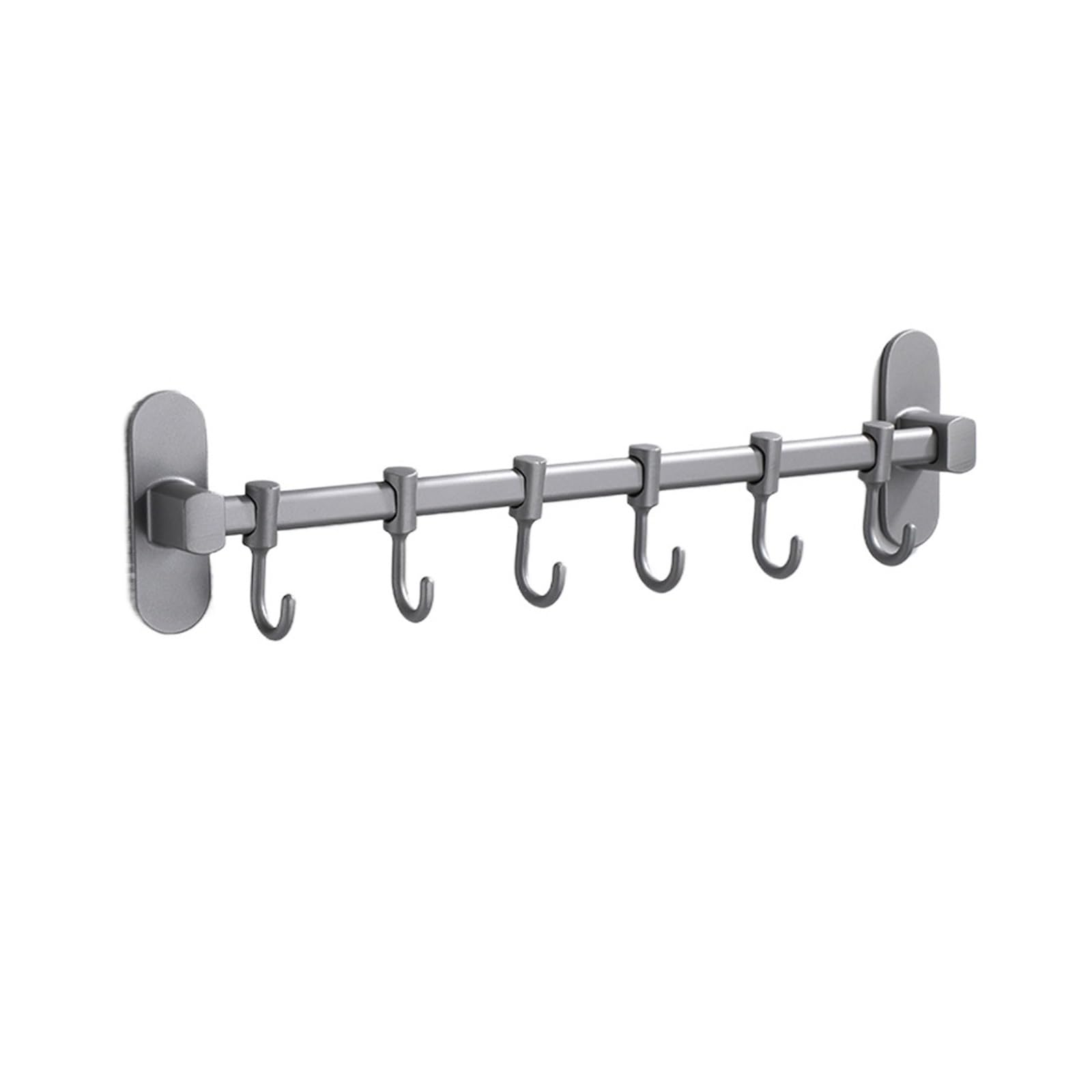 YUANCHUTOP Kitchen Utensil Rack with Hooks, Wall-Mounted Storage for Towels, Pots, and Cutlery - Space-Saving Solution (Color 2-30)
