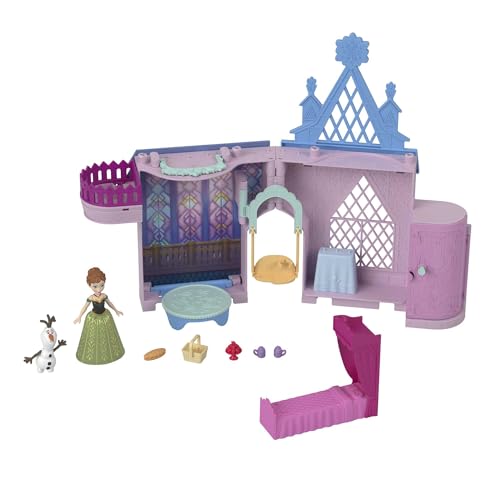 Mattel Disney Die Eiskönigin Storytime Stackers-Spielset, Puppenhaus von...