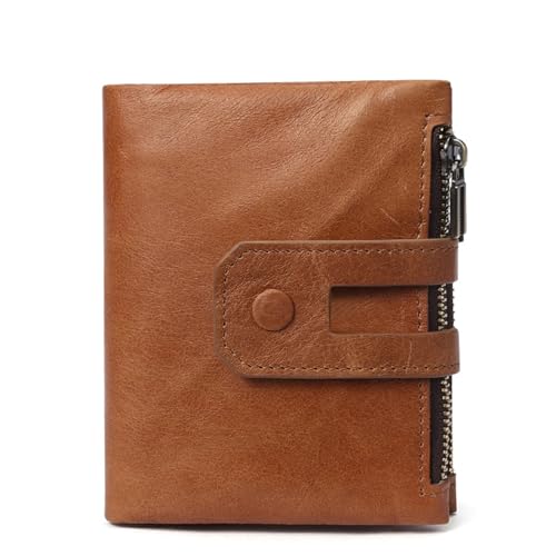 Boîte cadeau vintage avec portefeuille en cuir mixte et sac à cartes